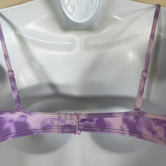 NWT. L. A. Hearts by Pacsun XS Tie Dye Georgia Underwire Bikini Top. - Picture 6 of 7